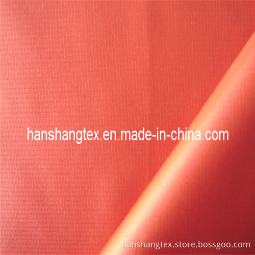 210T Coated Ribstop Nylon Taffeta for Jacket (HS-A3022A)